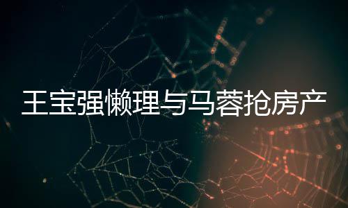 理与强懒抢房产传心相马蓉与葛优合影开拥王宝闻