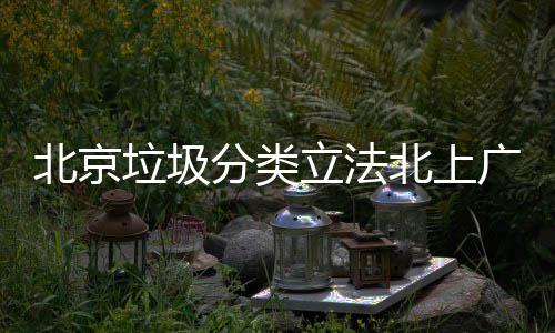 北京北上入强垃圾立法类制分将进广深分类