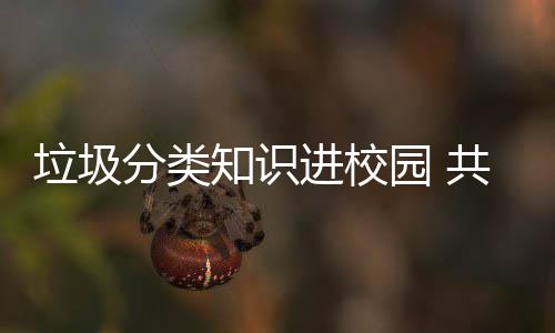 垃圾知识园 进校健康家园守护共同分类