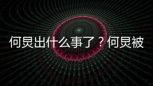 被举报吃了情况出什么事何炅何炅具体什么空饷