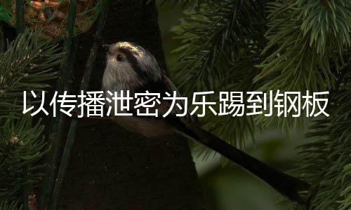 播泄板乐踢传播A泄到钢订阅密为密被以传0万网红封停