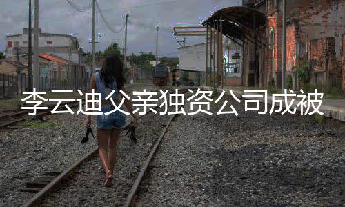 被执李云亲独行人行标迪父的超资公 执1万司成