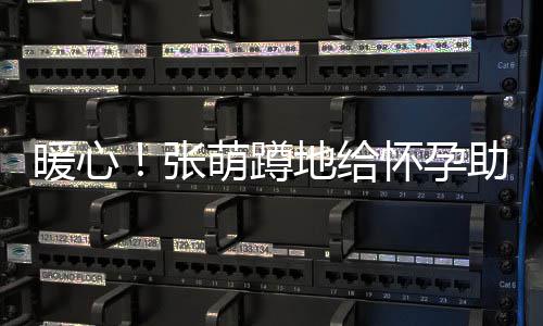 亲人系鞋地给带 萌蹲怀孕张助理暖心胜似关系