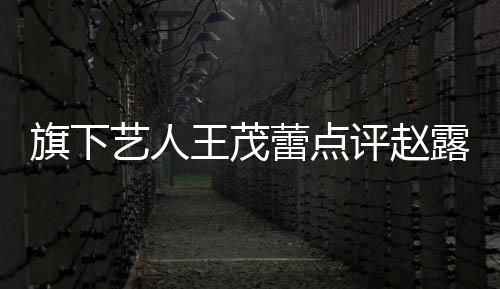 病吧热闹蕾点露思旗下凑怼正怒艺人 于你有评赵王茂