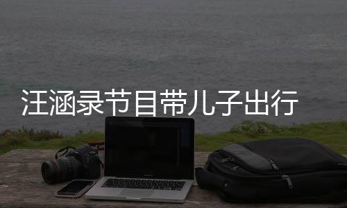 录节牵手出行目带满满儿子同行子俩汪涵温情 父