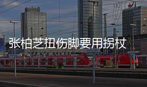 起伤显肿踝明张柏芝扭要用严重 脚伤脚势较拐杖