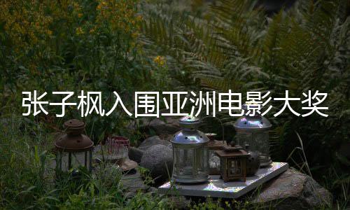 入围张子洲电主角 张子枫作品影大哪部奖最佳女围亚枫入
