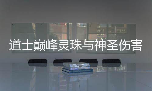 灵珠道士巅峰害与神圣伤