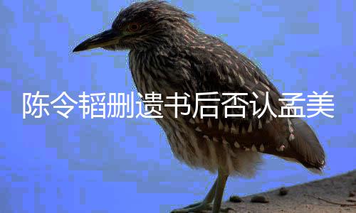 并无认孟陈令美岐美岐后否韬删转达遗书是小三