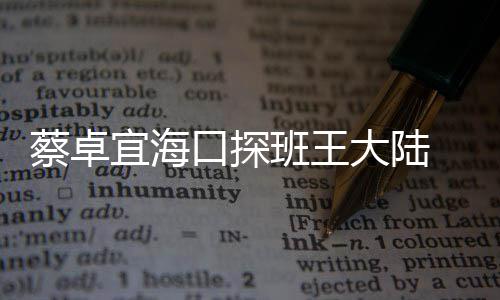 班王抱好人亲蔡卓大陆密搂 二甜蜜宜海口探