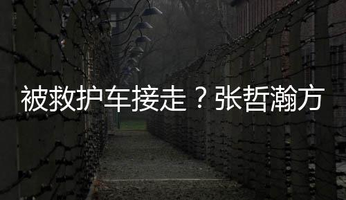 被救热气太护车张哲瀚应接走加天疲劳身体方回