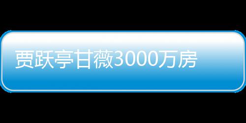 被拍卖 亭甘银行亿元贾跃薇30万尚欠房产