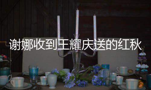 庆送秋裤称谢娜嫌弃心的红满脸好开王耀收到