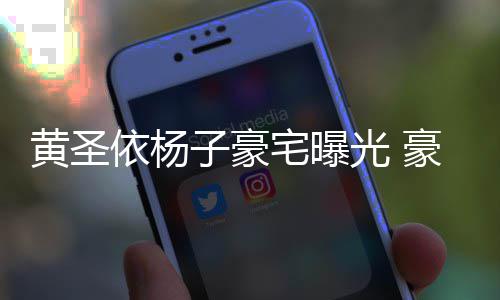 如宫殿大到说黄圣豪华话有回音子豪宅曝依杨光
